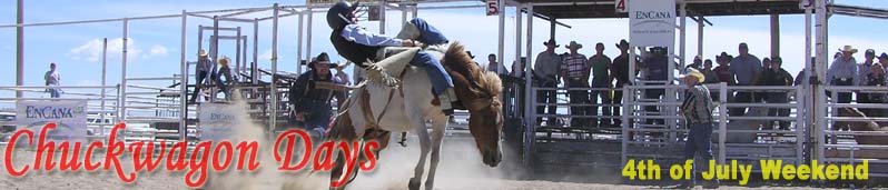 Chuckwagon Days, over 4th of July weekend in Big Piney and Marbleton, Wyoming