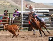 Calf roping